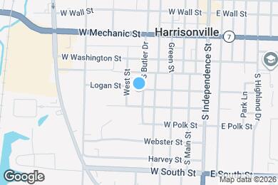 Map image of the property - 800 S Butler Dr