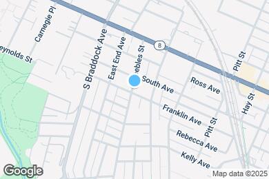 Map image of the property - 201 Franklin Ave