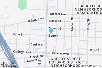 Map image of the property - 517 Benton St