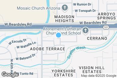 Map image of the property - 20022 N 41st Ln