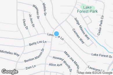 Map image of the property - 897 Lavergne Ln
