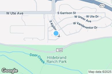 Map image of the property - 9981 W Victoria Pl