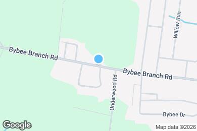 Map image of the property - 688 Bybee Branch Rd