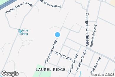 Map image of the property - 2084 Ridgeview Dr NW