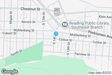 Map image of the property - 1405 Cotton St