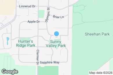 Map image of the property - 1507 Andaman St