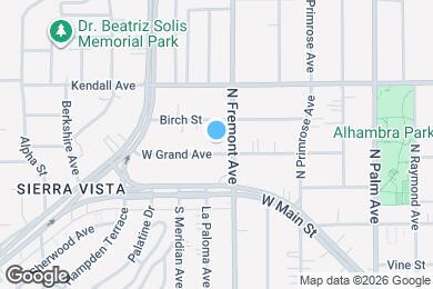 Map image of the property - 2615 W Grand Ave