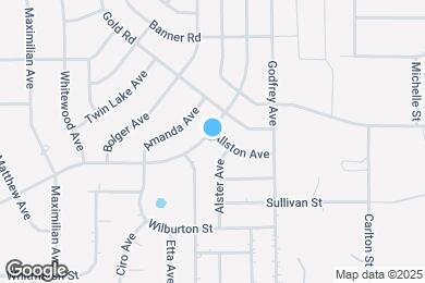 Map image of the property - 13530 Coronado Dr