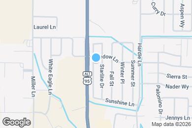 Map image of the property - 625 Sunny Ln