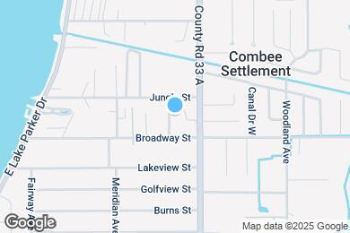 Map image of the property - 1025 Sunrise Ct