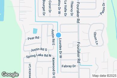 Map image of the property - 2436 Lourdes Dr W