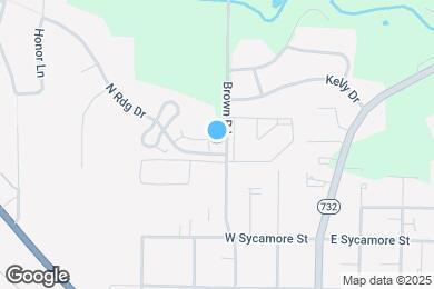 Map image of the property - 100 Northridge Dr