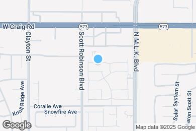 Map image of the property - 1701 Desert Path Ave