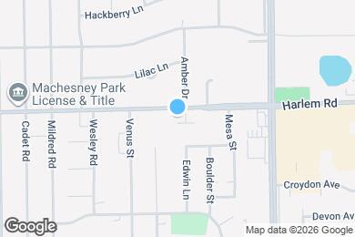 Map image of the property - 1557 Harlem Rd