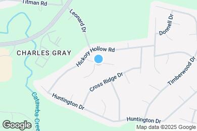Map image of the property - 124 Shade Tree Ct