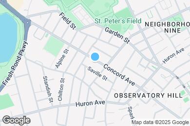 Map image of the property - 318 Concord Ave