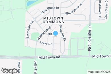 Map image of the property - 1701 Carns Dr