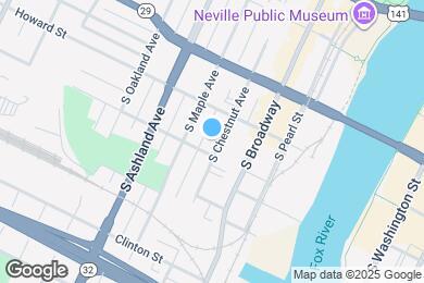 Map image of the property - 228 S Chestnut Ave