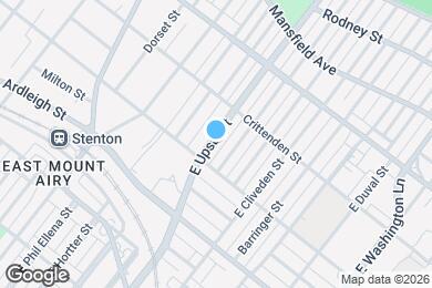 Map image of the property - 712 E Upsal St