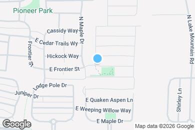 Map image of the property - 2293 Frontier St