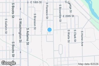 Map image of the property - 417 E 23rd St