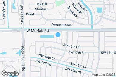 Map image of the property - 1600 SW 68th Way