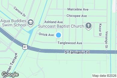 Map image of the property - 448 Tioga St