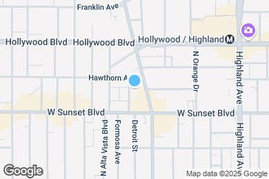 Map image of the property - 1538 N Detroit St