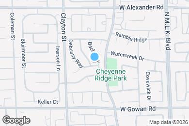 Map image of the property - 1832 Fan Fare Dr