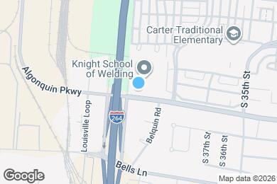 Map image of the property - 3825 Algonquin Pky