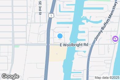 Map image of the property - 631 E Woolbright Rd