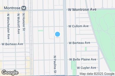 Map image of the property - 4219 N Paulina St