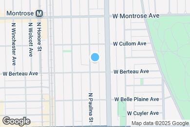 Map image of the property - 4221 N Paulina St