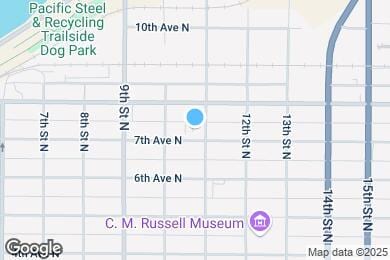 Map image of the property - 1023 7th Ave N
