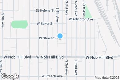 Map image of the property - 310 W Stewart St