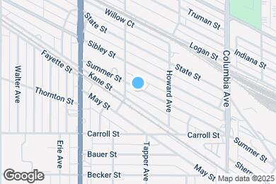 Map image of the property - 922 Summer St