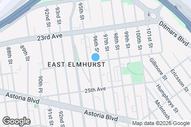 Map image of the property - 24-02 96th St