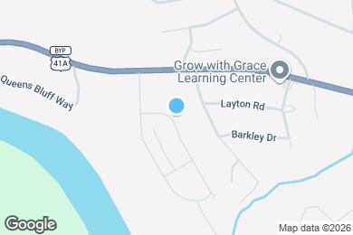 Map image of the property - 1315 Bluffton Cir