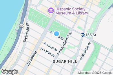 Map image of the property - 522 W 153rd St