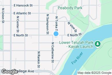 Map image of the property - 1007 E North St