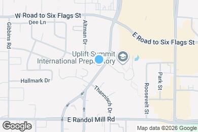 Map image of the property - 1218 N Center St