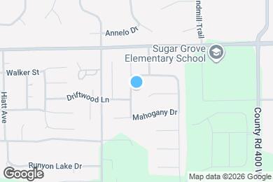 Map image of the property - 881 Yellowwood Dr