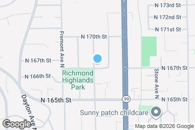 Map image of the property - 16702 Linden Ave N