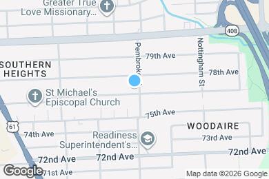 Map image of the property - 2387 77th Ave