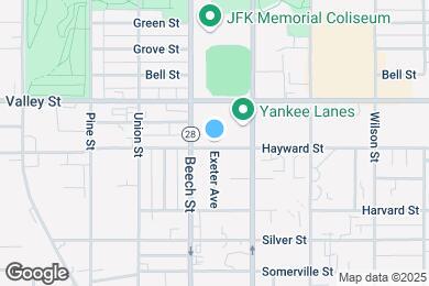Map image of the property - 334 Hayward St