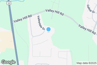 Map image of the property - 153 Valleydale Dr