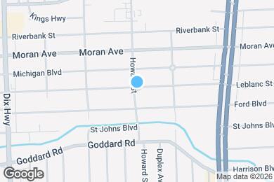 Map image of the property - 1593 Leblanc St