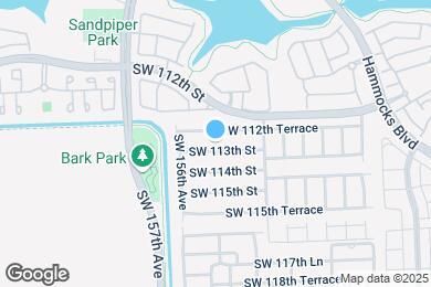 Map image of the property - 15523 SW 113th St