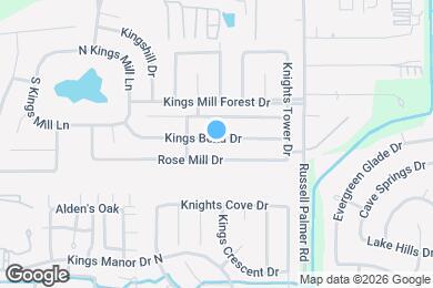 Map image of the property - 21554 Kings Bend Dr