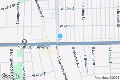 Map image of the property - 9449.5 S Ashland Ave